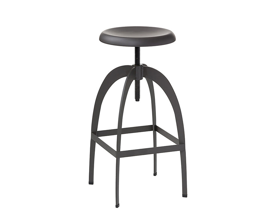 Sunpan Colby Adjustable Stool - Grey | 100445