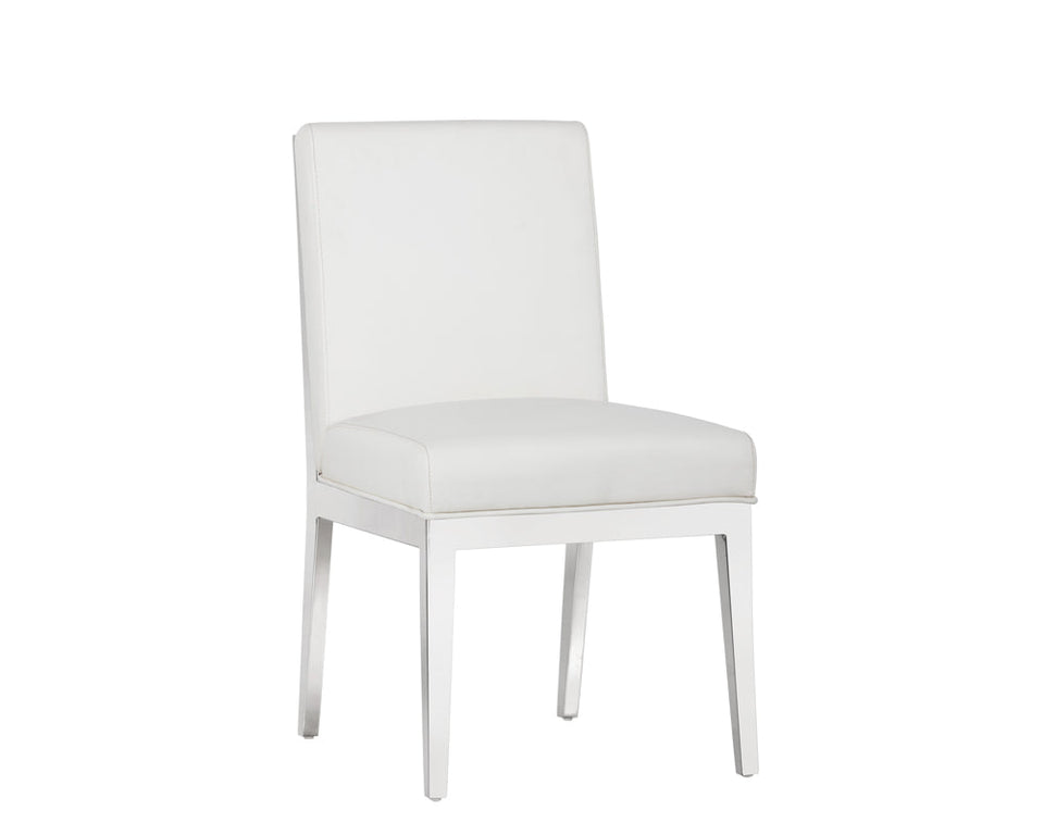Sunpan Sofia Dining Chair  - White  (2pcs) | 102093