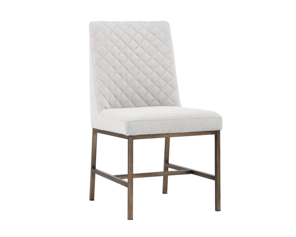 Sunpan Leighland Dining Chair - Light Grey (2pcs)