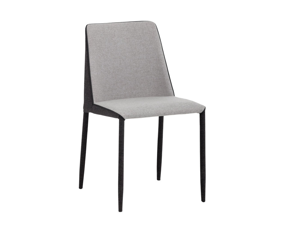 Sunpan Renee Dining Chair - Armour Grey / Dark Slate | 103157