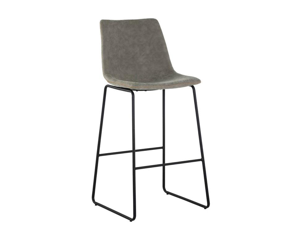 Sunpan Cal Barstool - Antique Grey (2pcs)