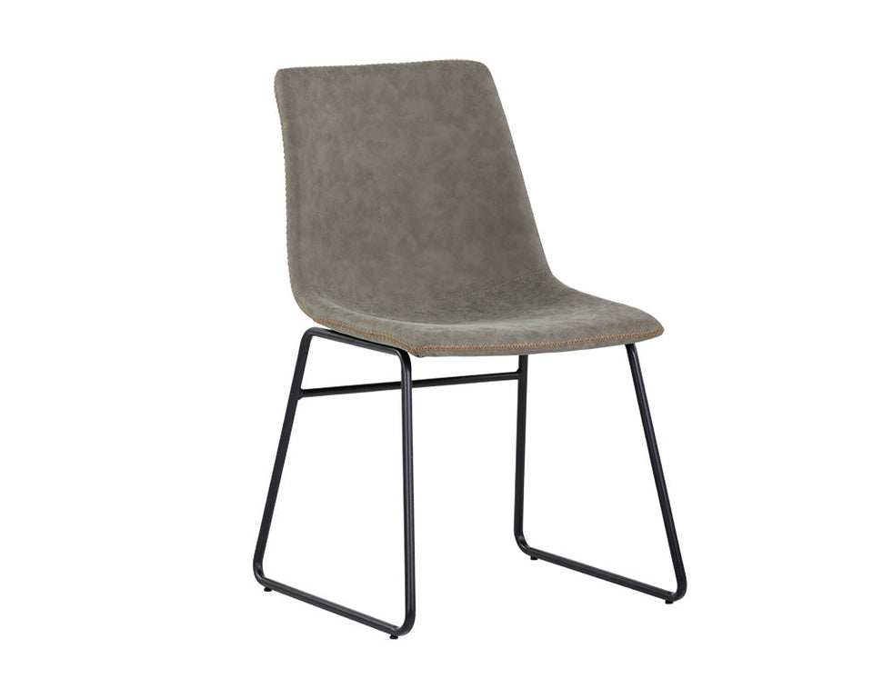 Sunpan Cal Dining Chair - Antique Grey (2pcs)