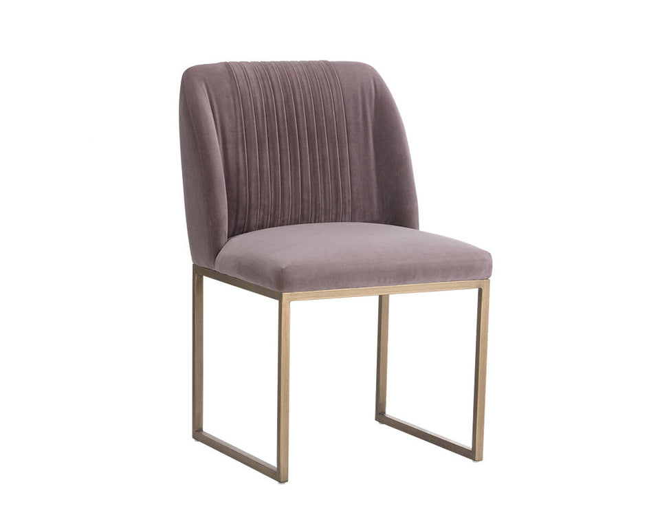 Sunpan Nevin Dining Chair   - Blush Purple  (2pcs) | 104343