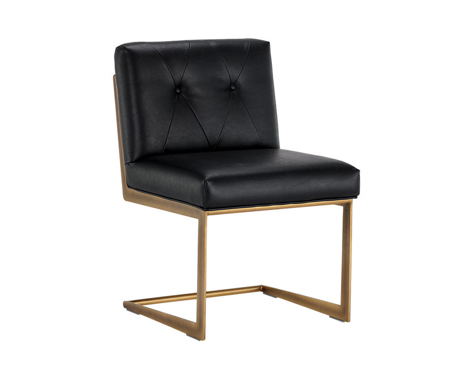 Sunpan Virelles Dining Chair - Bravo Black  (2pcs) | 105161