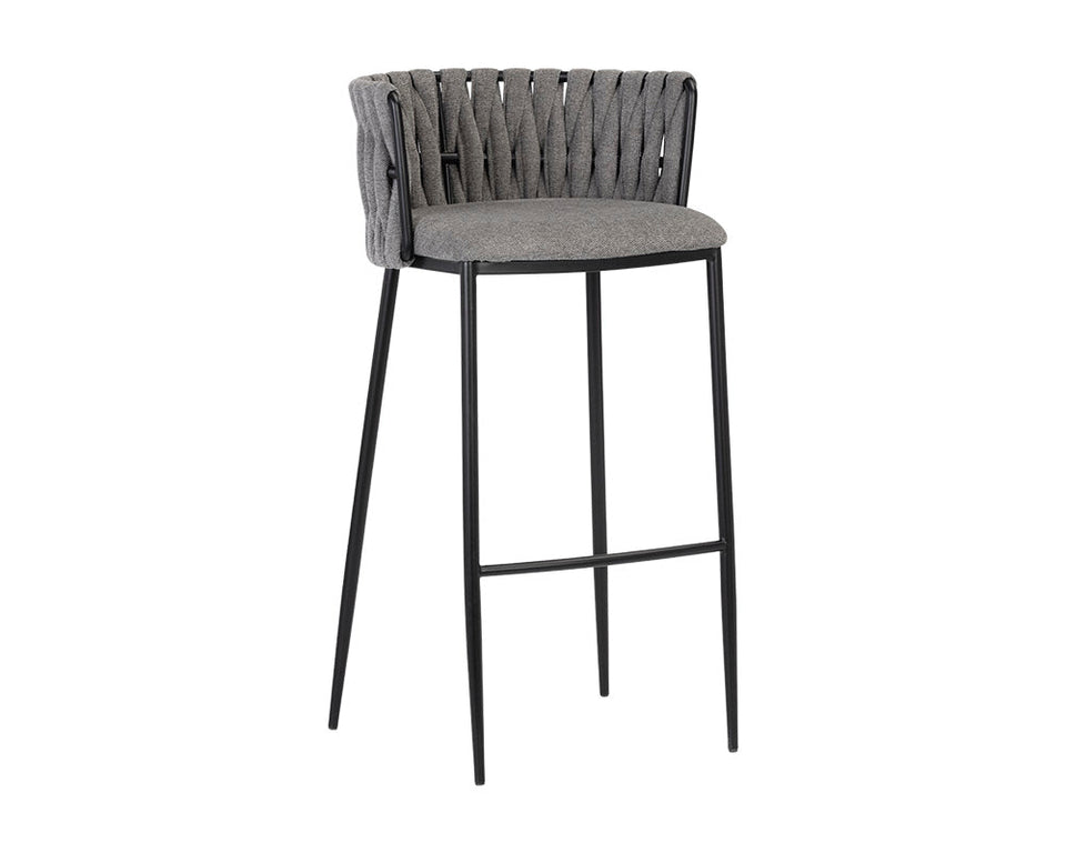 Sunpan Sarai Barstool - Belfast Koala Grey