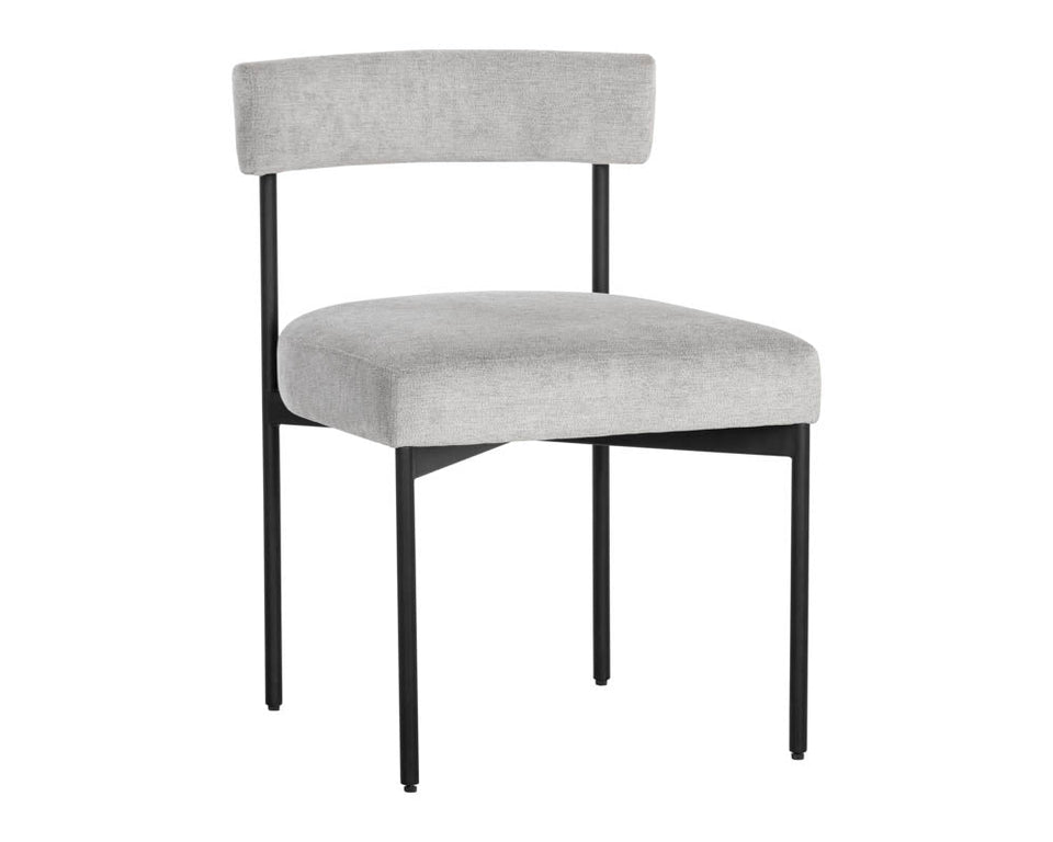 Sunpan Seneca Dining Chair Black - Polo Club Stone | 106513