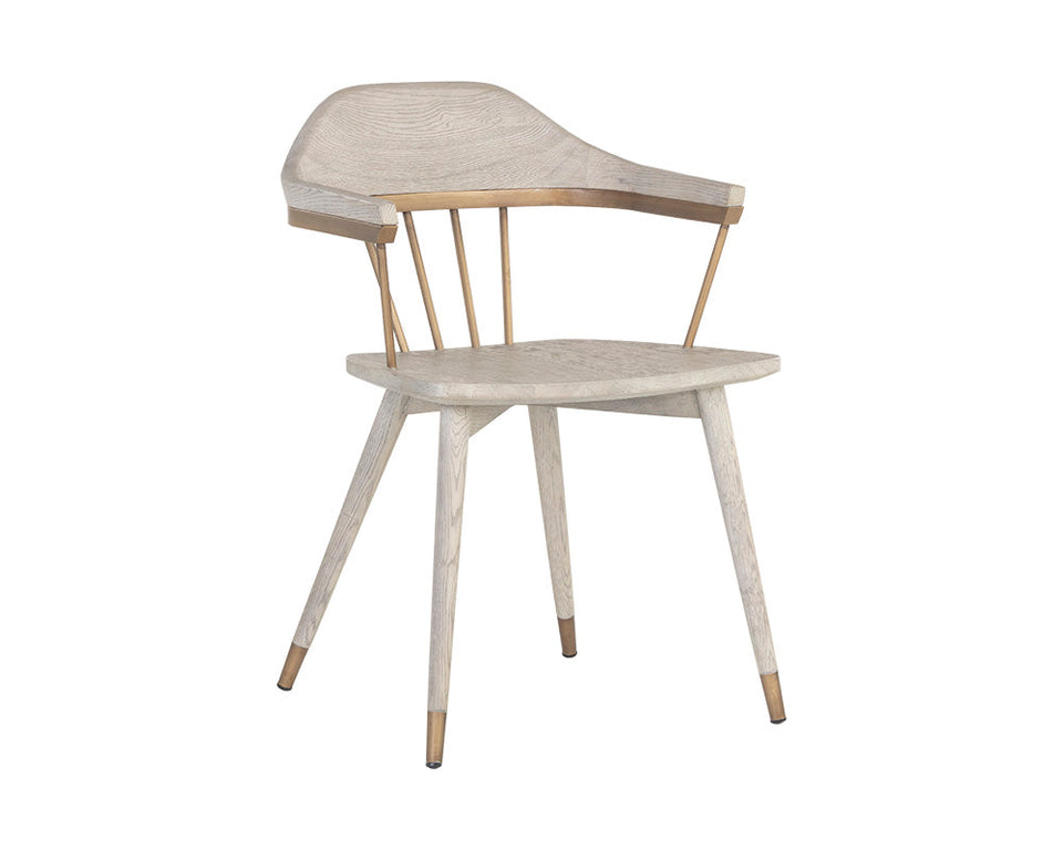 Sunpan Demi Dining Chair - Grey  | 107288