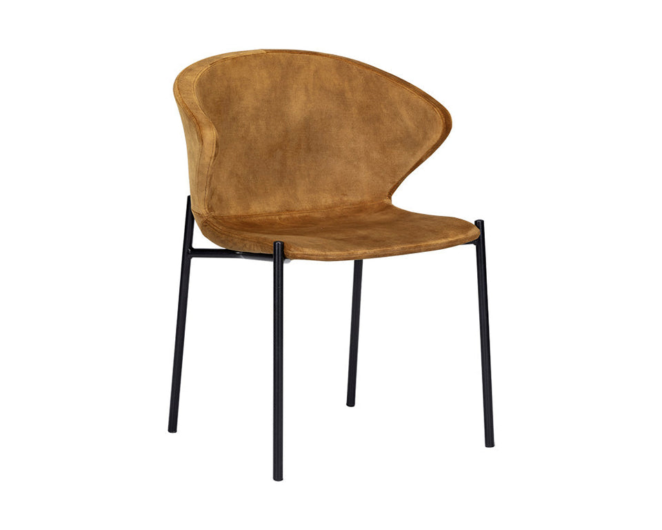 Sunpan Eric Dining Chair - Nono Tapenade Gold  (2pcs) | 107513