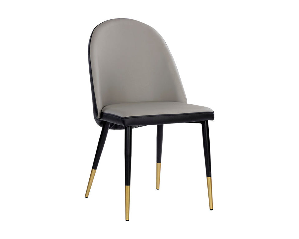 Sunpan Kline Dining Chair - Dillon Stratus / Dillon Black