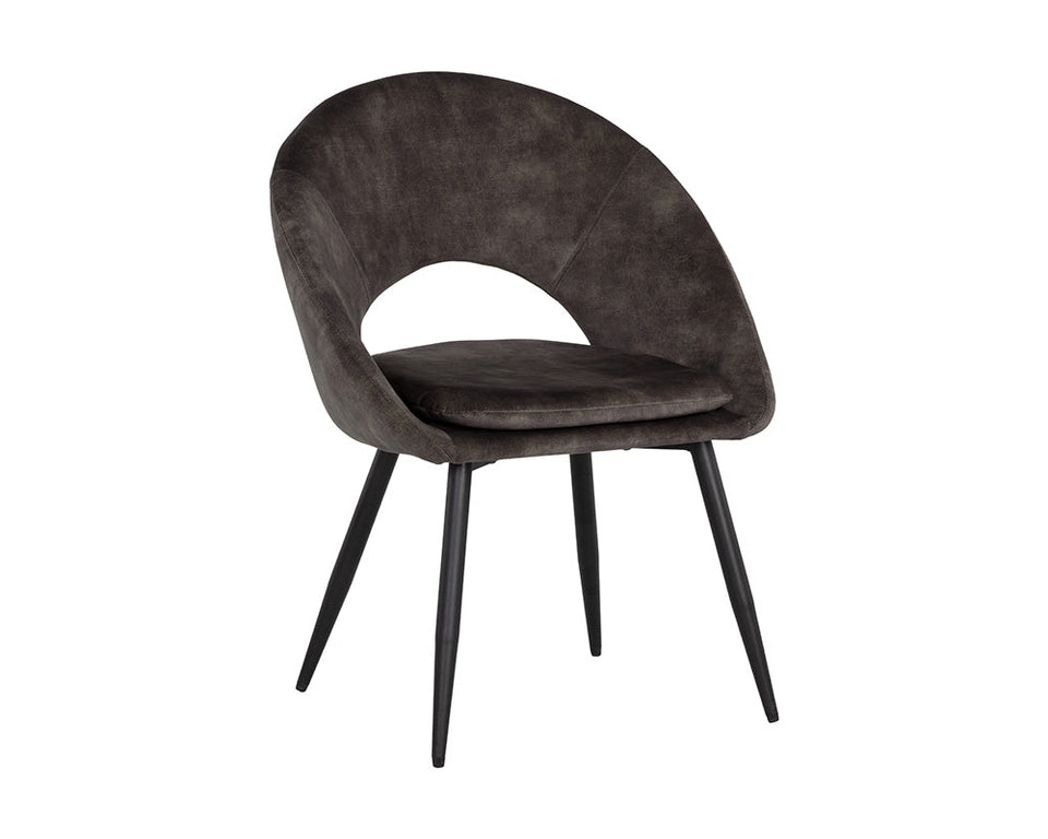 Sunpan Capaldi Dining Chair - Nono Shitake | 107668