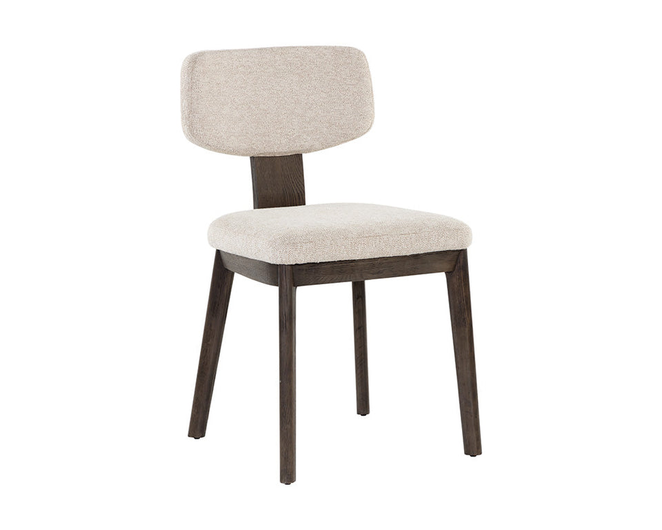 Sunpan Rickett Dining Chair Dark Brown - Dove Cream | 107881