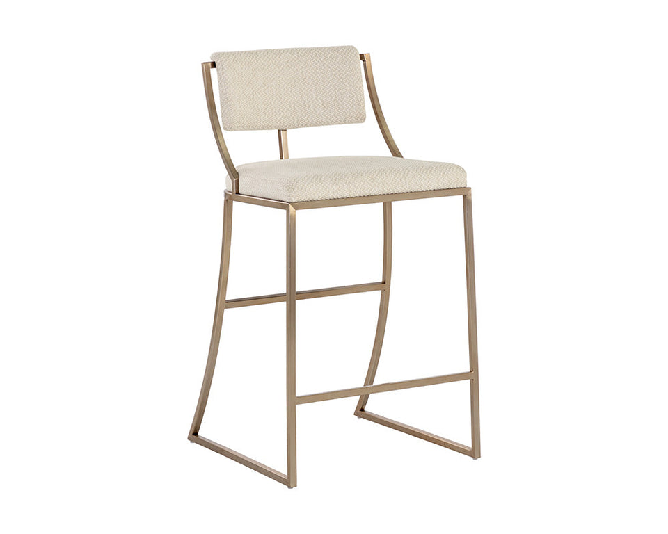 Sunpan Makena Counter Stool - Monument Oatmeal