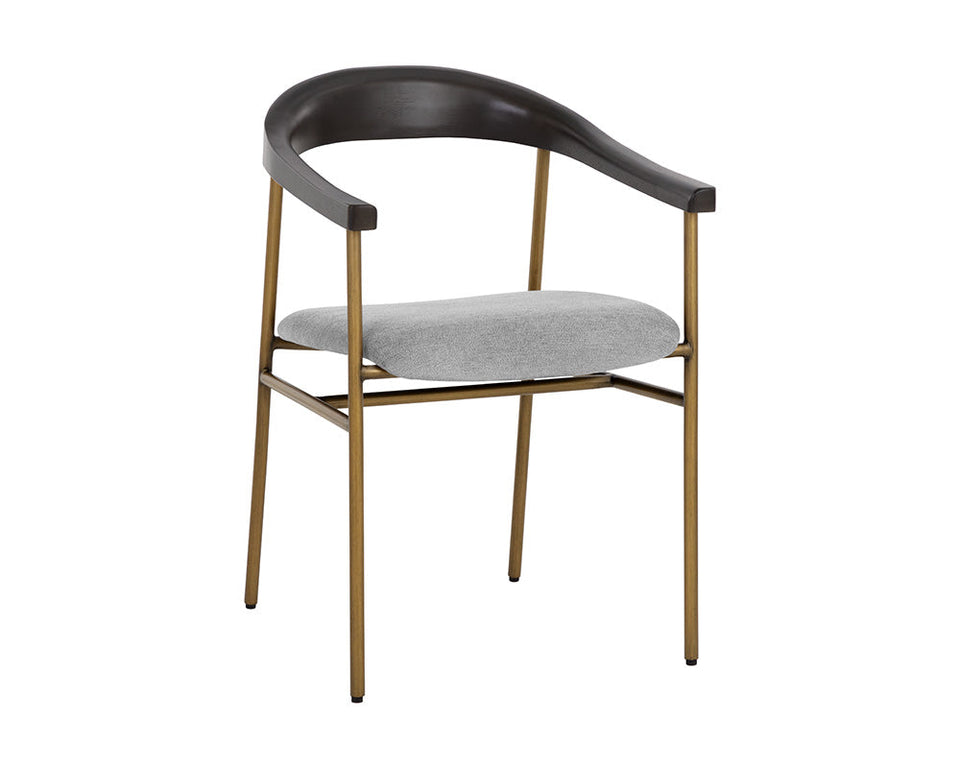 Sunpan Giorgio Dining Armchair - Polo Club Stone