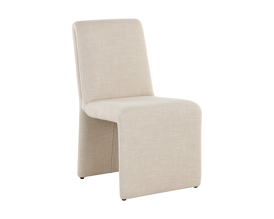 Sunpan Cascata Dining Chair - Effie Linen | 109692