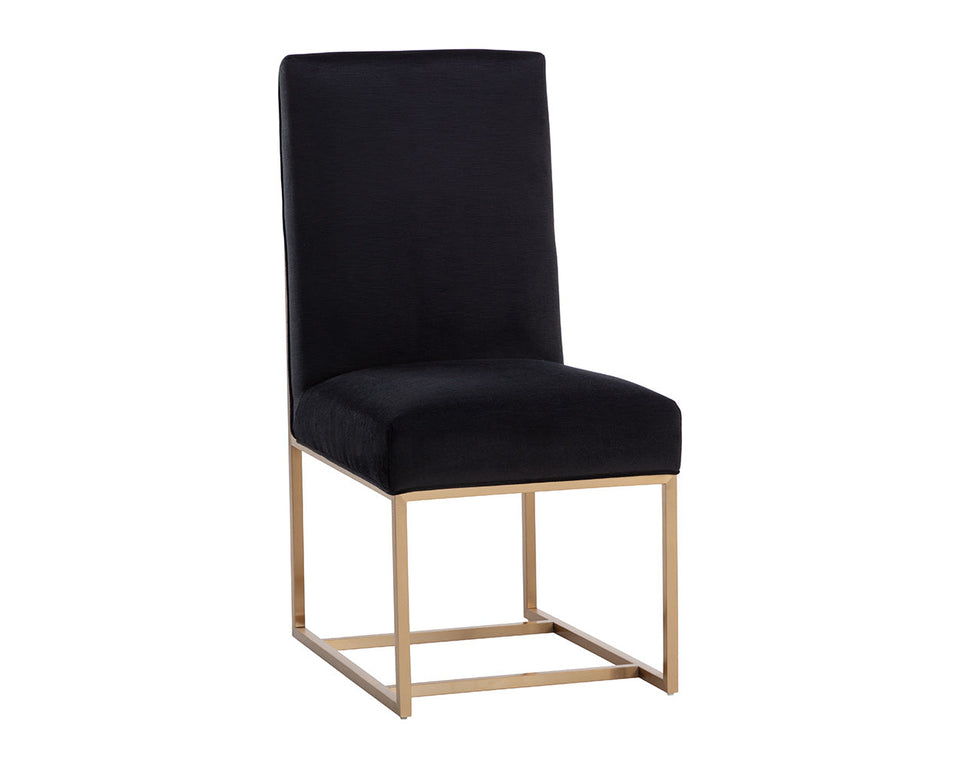 Sunpan Joyce Dining Chair - Cube Black  | 110390