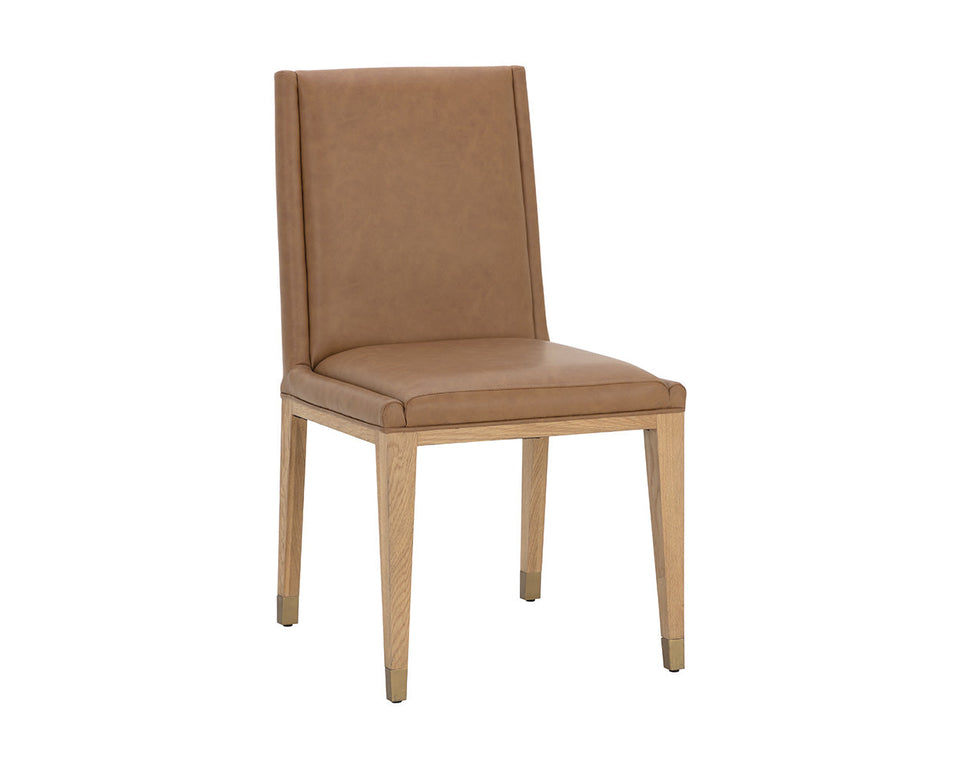 Sunpan Kalla Dining Chair - Milliken Cognac | 110929