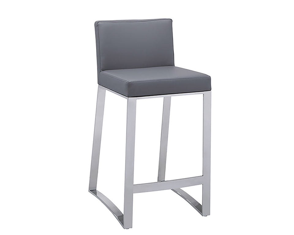 Sunpan Architect Counter Stool - Grey